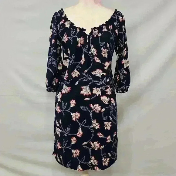 Lucky Brand Floral Loose Fit Dress - Picture 1 of 10